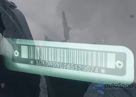 2006 Buick Rendezvous Cx from USA, damaged, VIN 3G5DA03L16S520074